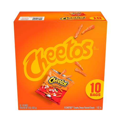 Frito-Lay Cheetos Crunchy, 1 oz, 10 unités