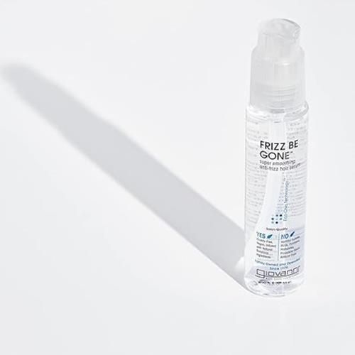 Giovanni Eco Chic Frizz Be Gone - Sérum capillaire anti-frisottis super lissant, ajoute de la brillance, fixe la couleur, infusé d'ingrédients botaniques naturels, qualité salon, sans parabènes - 2,75 oz (1 paquet) - Pa
