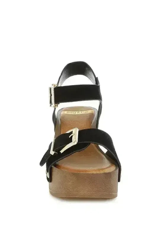 Sandales Sabots en Daim Véritable Lhasa