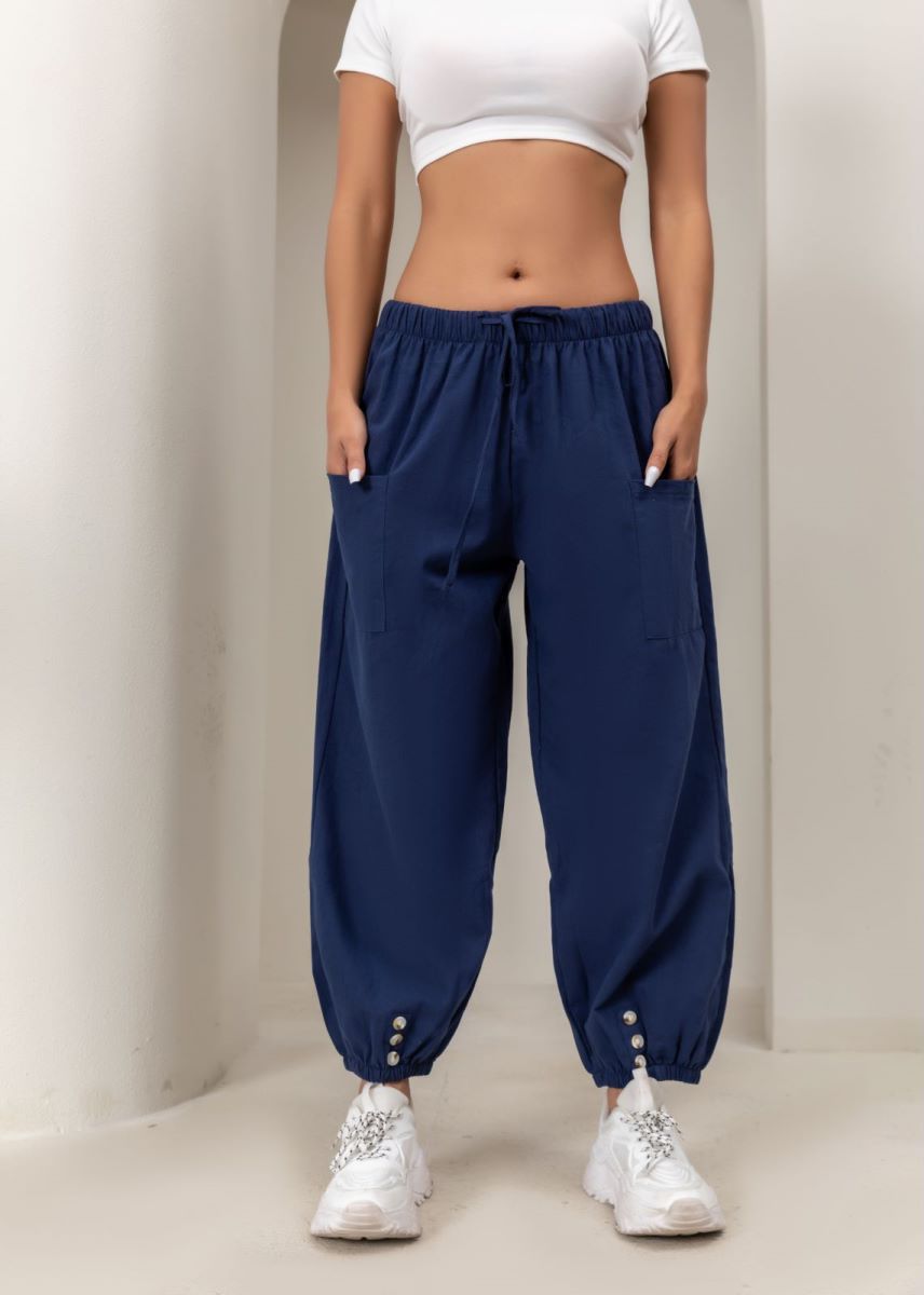 Ensemble décontracté 3 pièces ample avec pantalon | Tenue de détente pour femme
