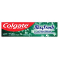 Colgate Max Fresh Dentifrice Blancheur avec Mini Languettes Fraîcheur, Dentifrice Menthe Propre pour Mauvaise Haleine, Tube de 178 g