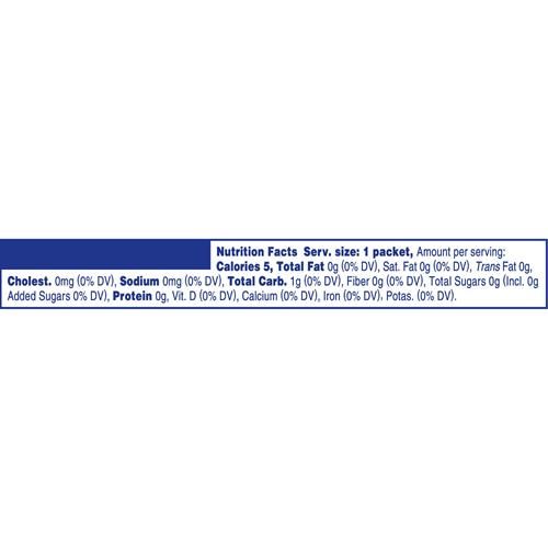 Mélange pour boisson en poudre Crystal Light Thé Glacé à la Pêche Sans Sucre À Emporter, 10 sachets
