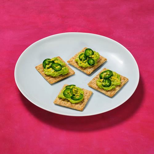 Triscuit Biscuits de Blé Entier Poivre Noir Concassé et Huile d'Olive, Collations pour le Déjeuner, Biscuits Apéritifs, 240 g