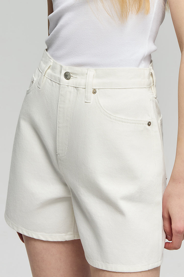 Shorts pour femme Golden Hour taille haute coupe girlfriend HJ801