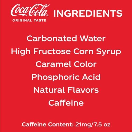 Coca-Cola, 222 ml, pack de 6