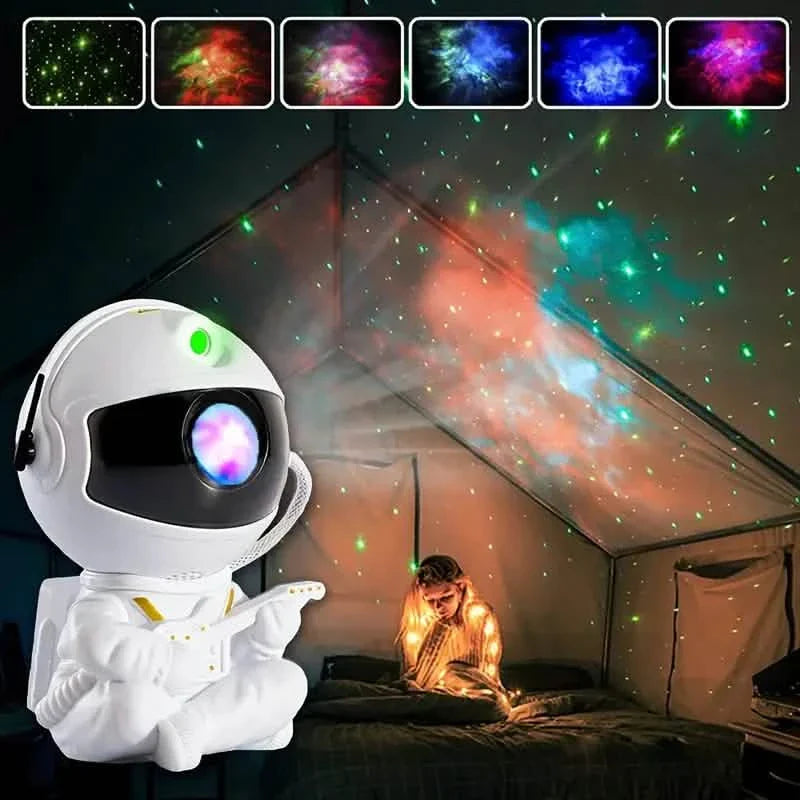 Projecteur de veilleuse guitare étoile céleste - Effets de nébuleuse LED vibrants