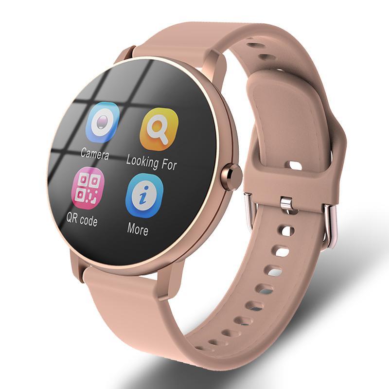 Nouvelle montre de sport connectée étanche pour iOS/Android, bracelet intelligent pour hommes et femmes avec moniteur de fréquence cardiaque et de tension artérielle, design moderne
