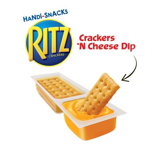 Handi-Snacks Ritz Crackers N Cheesy Dip Snack Packs, 20 Snack Packs