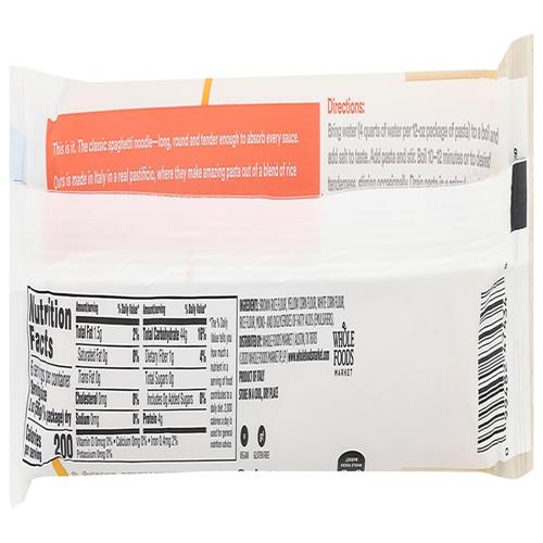 Whole Foods Market Spaghettis Maïs et Riz, 340 g