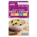 Sachets de flocons d'avoine instantanés Millville, fruits et crème, assortiment, 8 unités