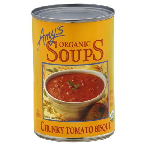 Amys, Soupe bisque de tomates bio, 411 g