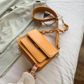 Sacs à main tendance en cuir PU avec rabat pour femmes, mini sac à bandoulière pour femmes, sac à bandoulière à la mode avec couvercle