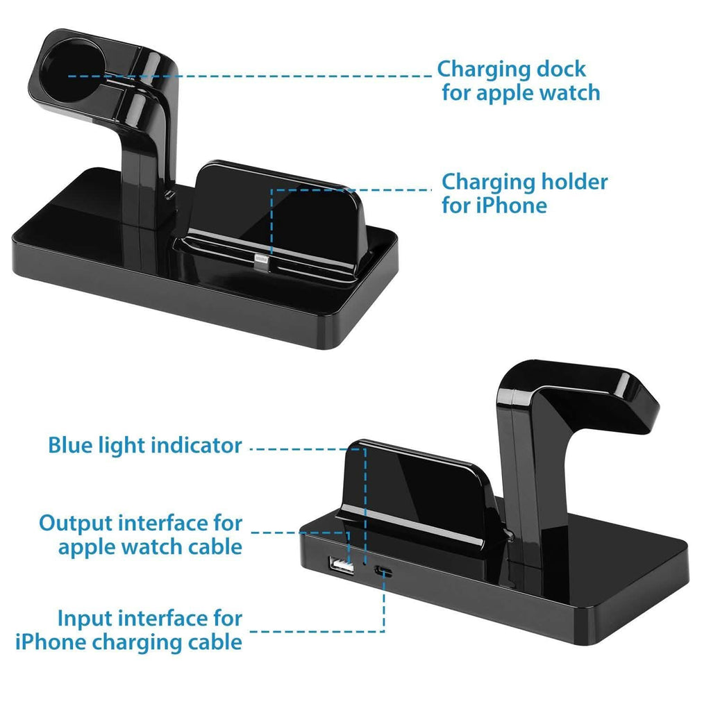Support de chargement pour iPhone et Apple Watch