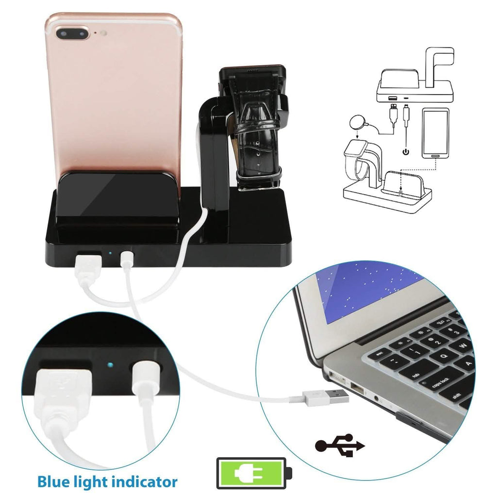 Support de chargement pour iPhone et Apple Watch