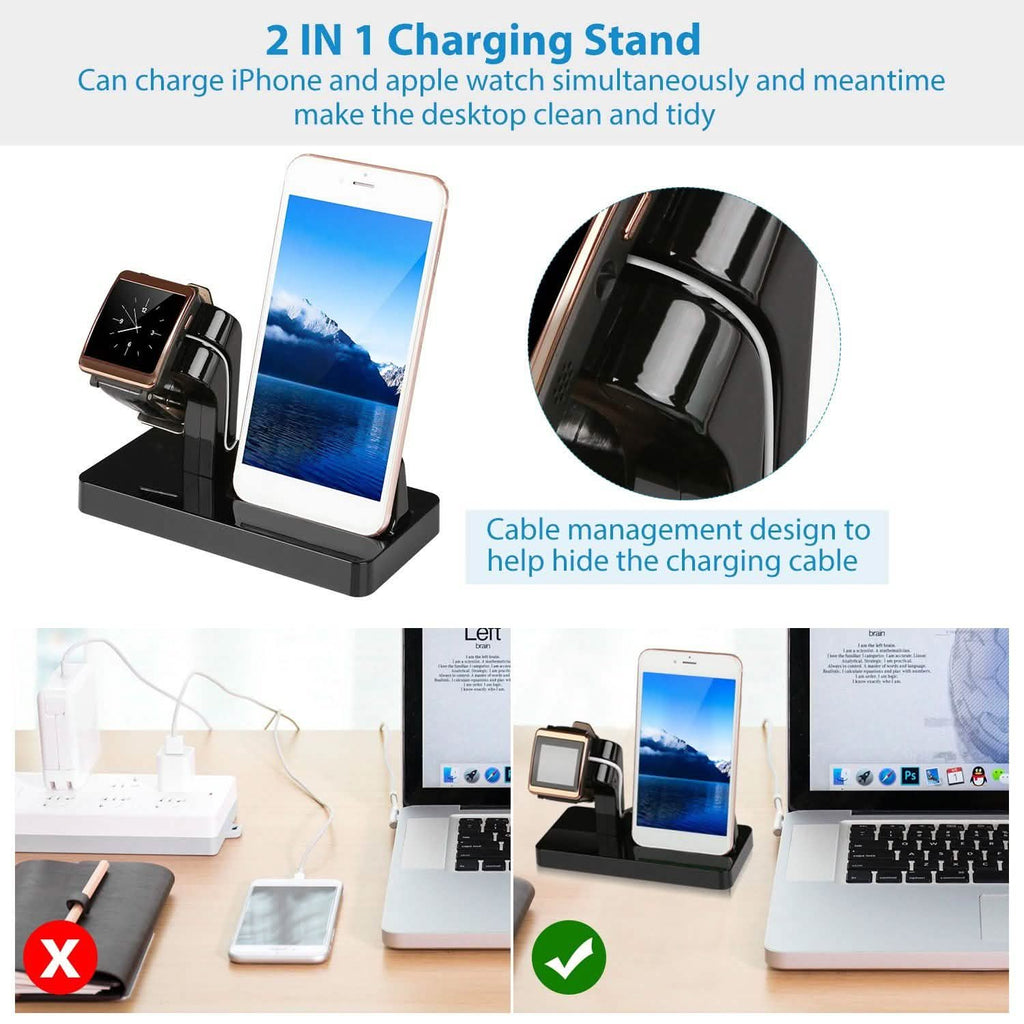 Support de chargement pour iPhone et Apple Watch