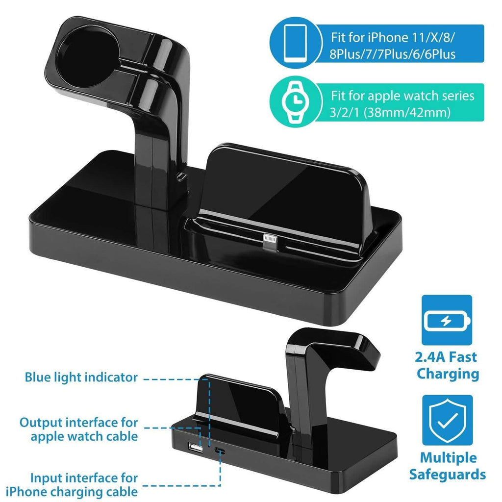 Support de chargement pour iPhone et Apple Watch