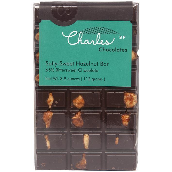 Tablette Charles Chocolates - Noisette Salée-Sucrée (110g)