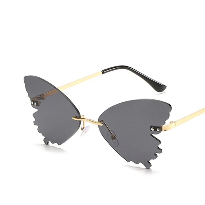 Lunettes de soleil papillon charmantes pour femmes, design de luxe, lunettes surdimensionnées anti-reflets pour femmes, lunettes de soleil tendance et cool pour femmes