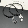 Joli bracelet d'amitié arc-en-ciel ajustable pour couple, ensemble de 2 bracelets d'amitié assortis, bracelets nuage arc-en-ciel élastiques pour meilleurs amis, cadeaux de Noël et d'anniversaire
