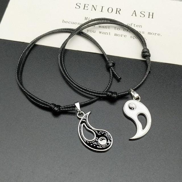 Joli bracelet d'amitié arc-en-ciel ajustable pour couple, ensemble de 2 bracelets d'amitié assortis, bracelets nuage arc-en-ciel élastiques pour meilleurs amis, cadeaux de Noël et d'anniversaire