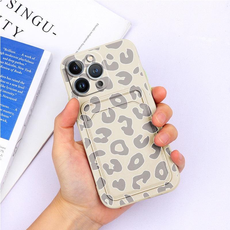 Magnifiques étuis en silicone souple anti-rayures pour iPhone 13 Pro Max. Étui portefeuille en silicone avec porte-cartes pour iPhone 13 Mini, 13ProMax, 13Pro. Étui iPhone avec porte-cartes, motif fleur et papillon.