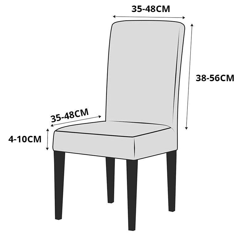 Housse de chaise imperméable pas chère, housses de chaise extensibles en élasthanne pour salle à manger, cuisine, housse de chaise extensible à dossier haut pour salle à manger, cuisine, housses de protection décoratives imperméables en élasthanne