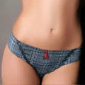 Culotte de bikini Sassa Sweet Pleasure à carreaux