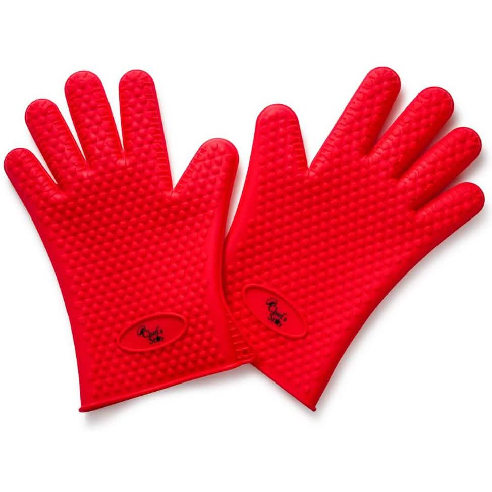 Gants de cuisson pour barbecue Chef's Star - Rouge