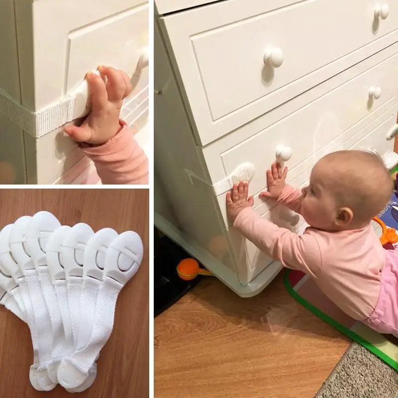 Protection enfants verrouillage de sécurité des portes pour enfants Protection plastique sécurité enfants