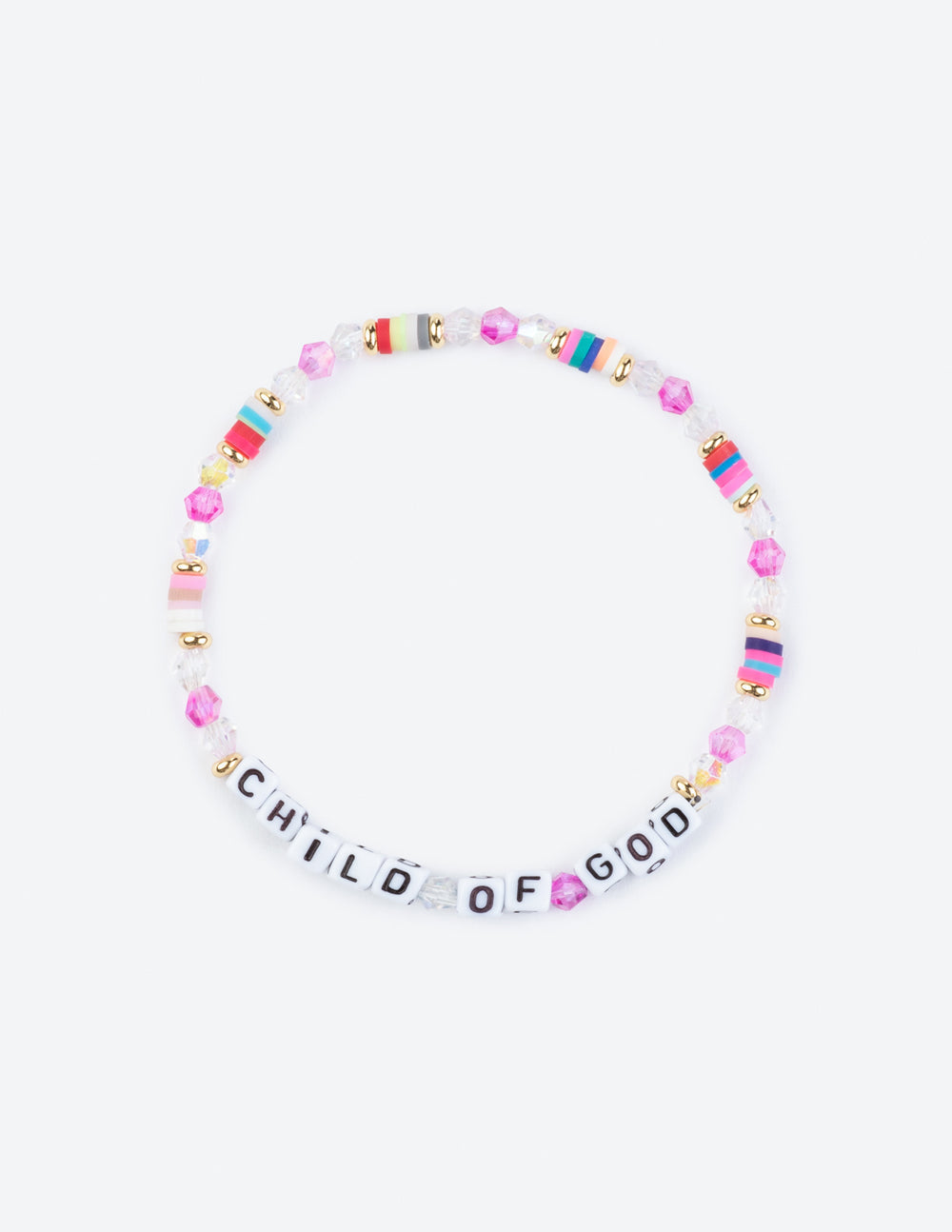 Bracelet Lettre Enfant de Dieu
