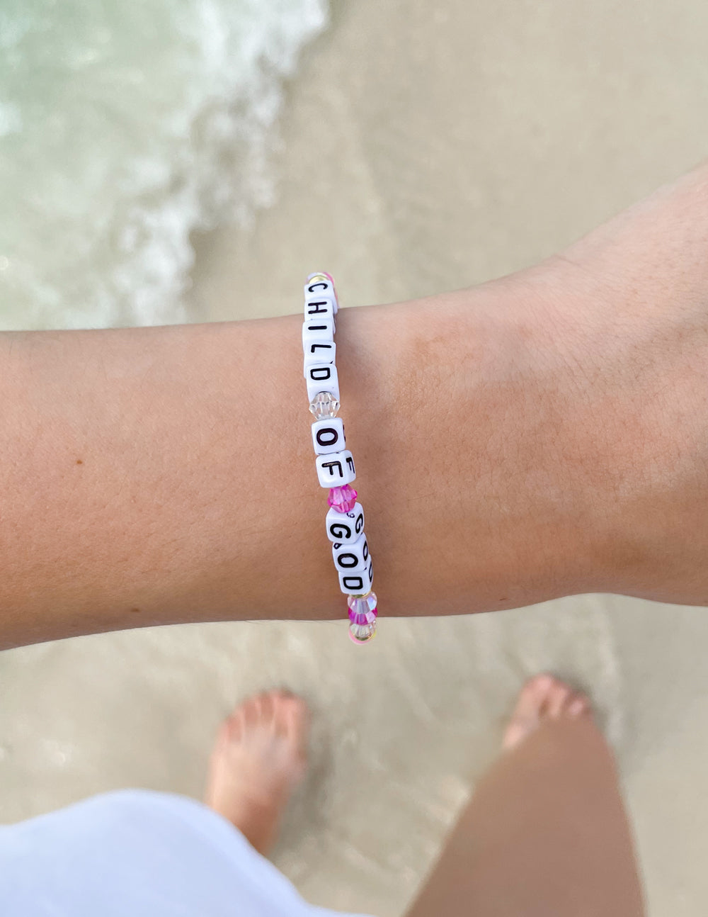 Bracelet Lettre Enfant de Dieu