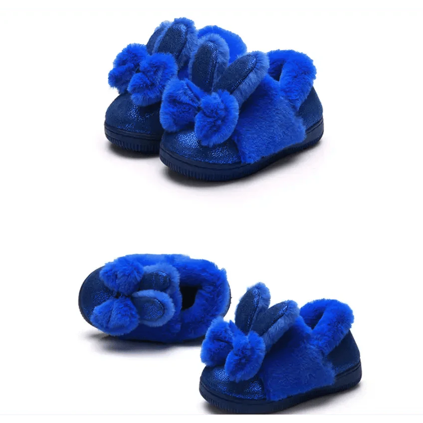 Chaussons en coton pour enfants, sac à talon, chauds et antidérapants, chaussures d'intérieur pour bébés, chaussures en coton pour hommes et femmes