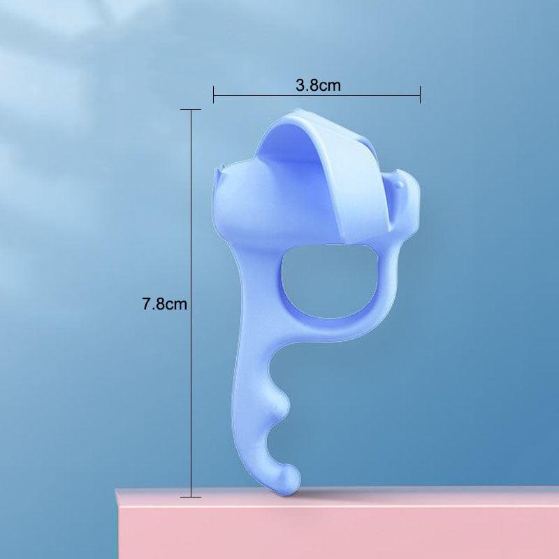 Porte-stylo de Posture d'écriture pour Enfants, Porte-crayon en Silicone Souple pour Enfants, Aide à l'apprentissage, Correcteur de Posture de Poignée, Cadeau de Papeterie, Outil de Correction d'aide à l'écriture pour Enfants