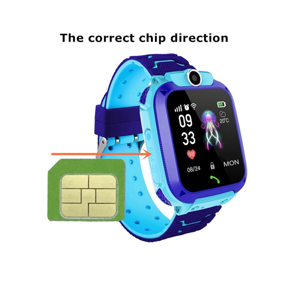 Montre Connectée Enfant Téléphone SOS Montre Intelligente Pour Enfants Avec Carte SIM Photo Étanche Écran Tactile Montre De Jeu Avec Design Corps Rotatif à 360° Montre Intelligente Étanche Pour Enfants Avec Appel SOS Lecteur de Musique Appareil Photo