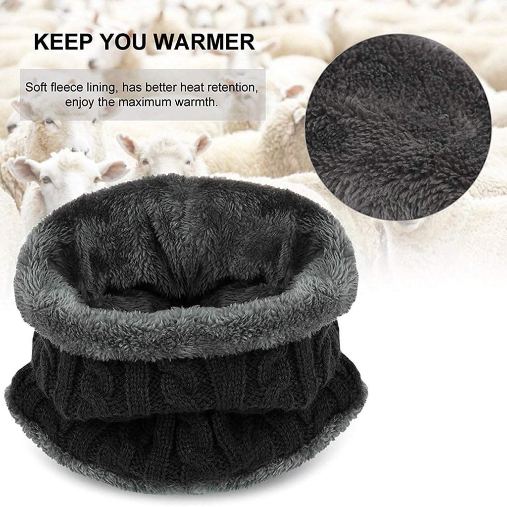 Ensemble Bonnet et Écharpe Hiver pour Enfants