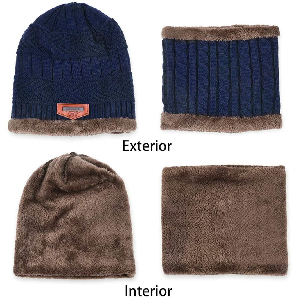 Ensemble Bonnet et Écharpe Hiver pour Enfants