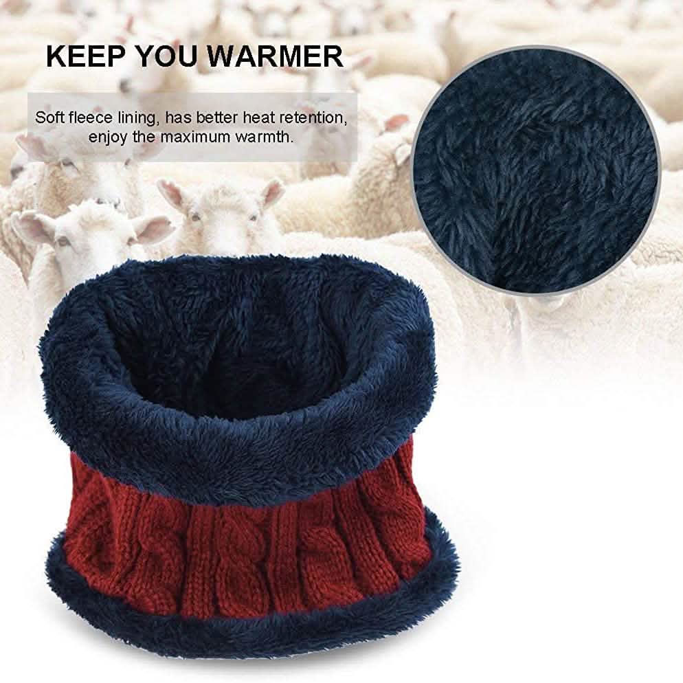 Ensemble Bonnet et Écharpe Hiver pour Enfants