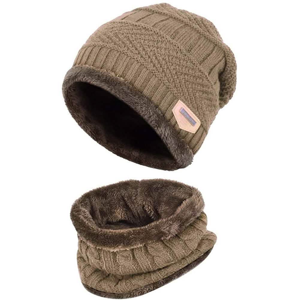 Ensemble Bonnet et Écharpe Hiver pour Enfants