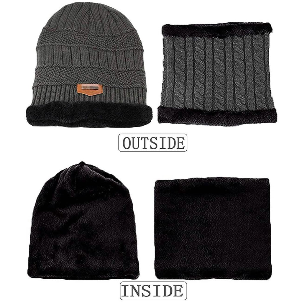 Ensemble Bonnet et Écharpe Hiver pour Enfants
