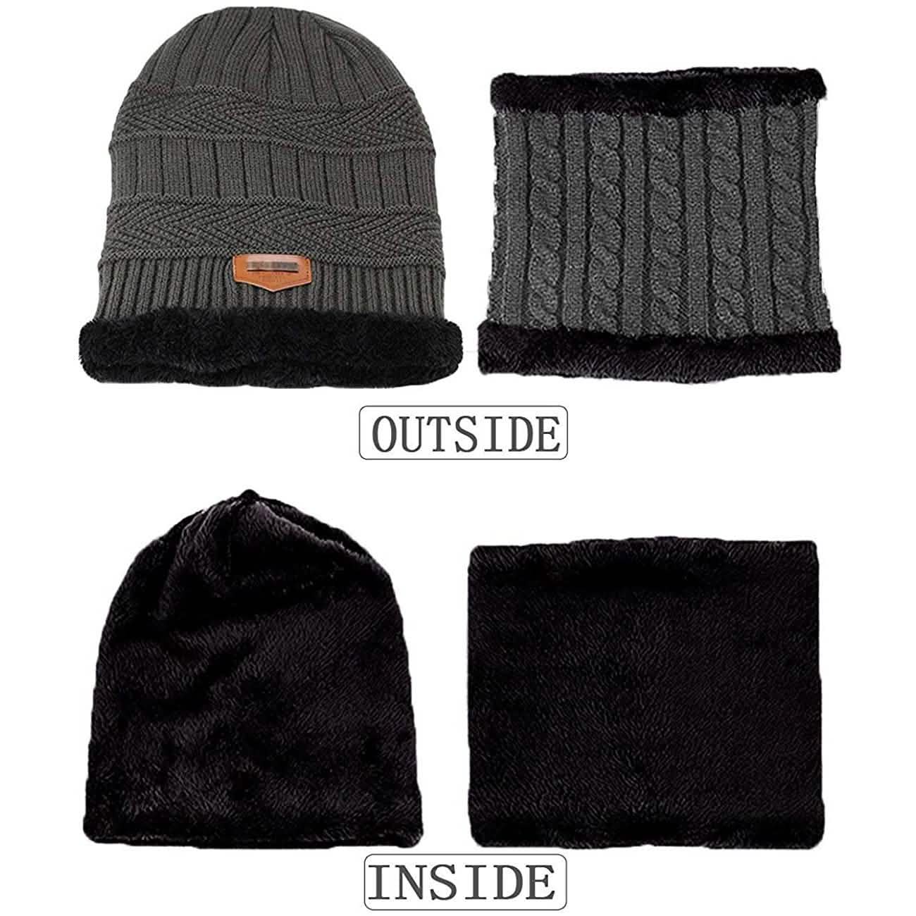 Ensemble Bonnet et Écharpe Hiver pour Enfants