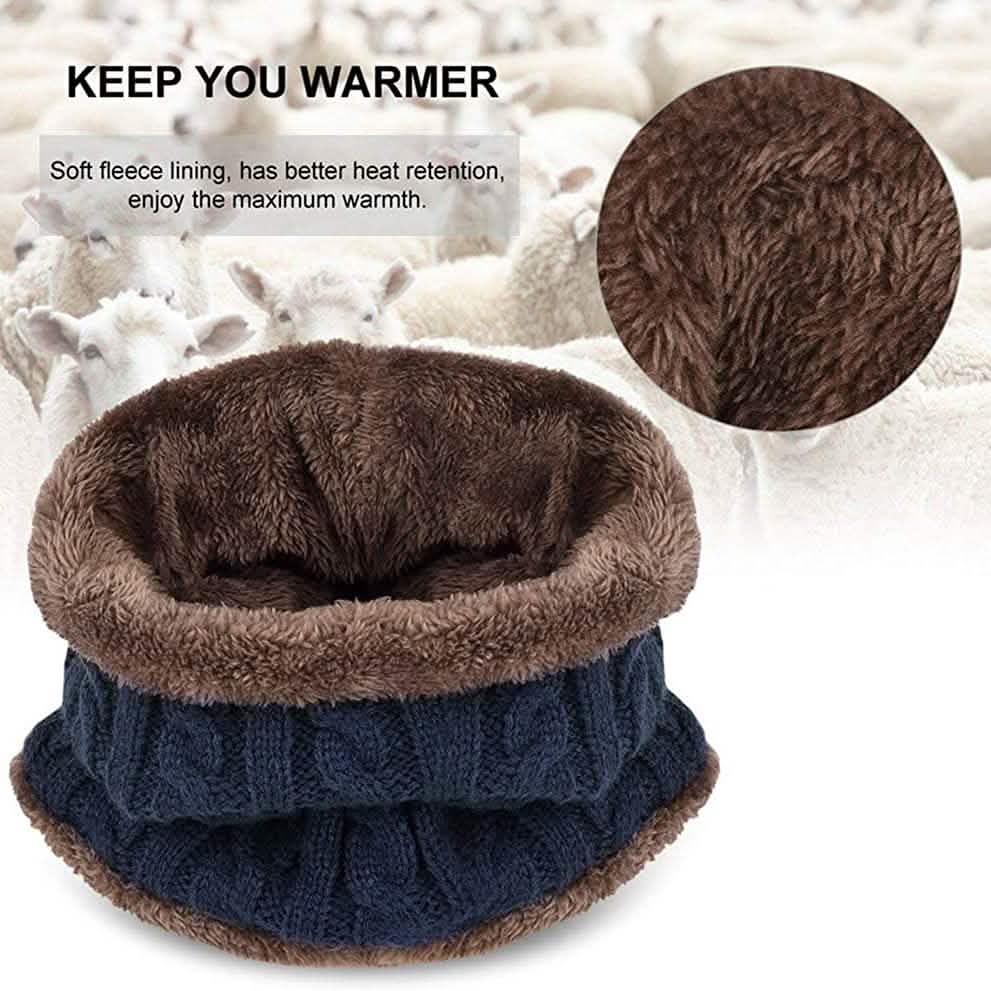 Ensemble Bonnet et Écharpe Hiver pour Enfants