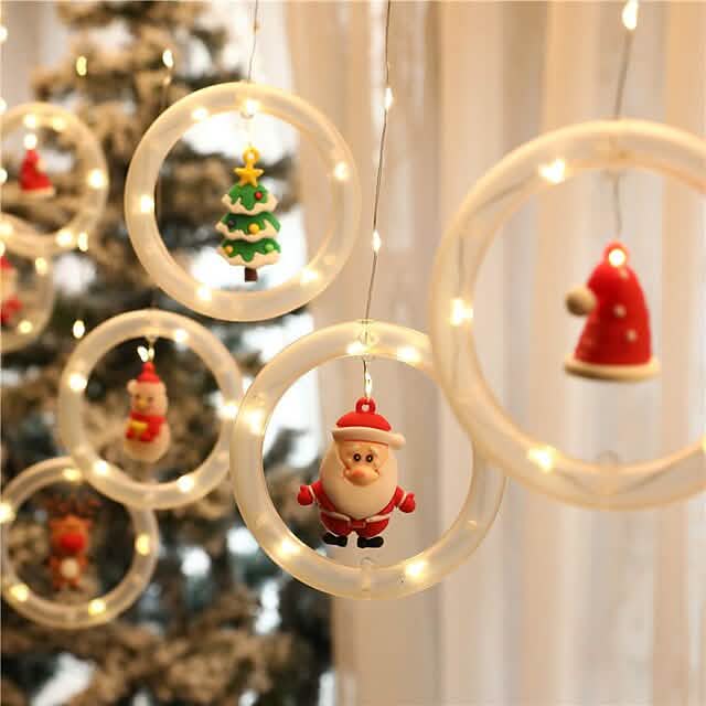 Guirlandes de Noël à LED