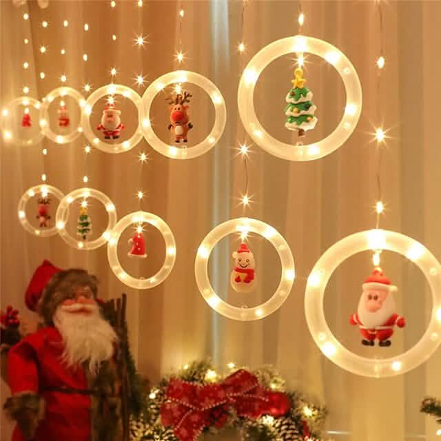 Guirlandes de Noël à LED