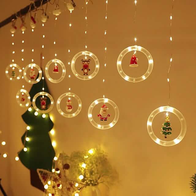Guirlandes de Noël à LED