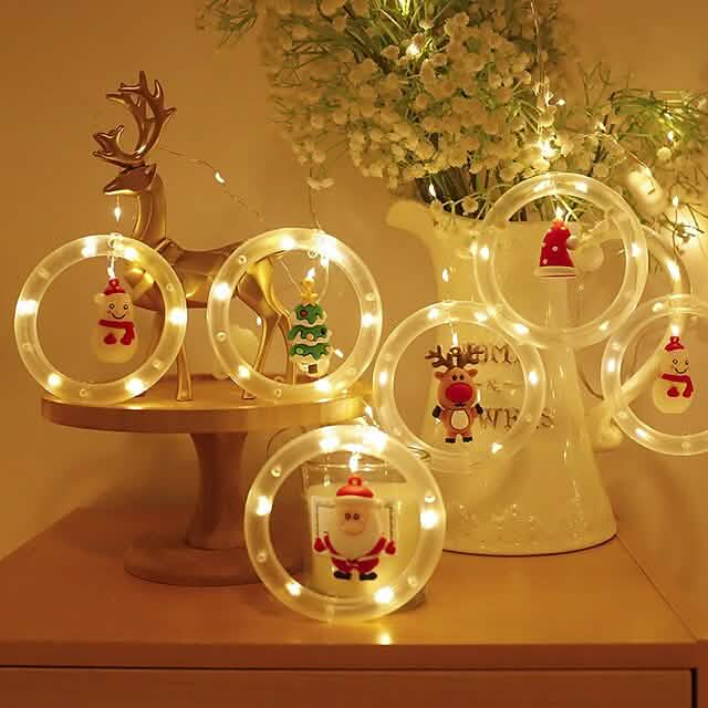 Guirlandes de Noël à LED