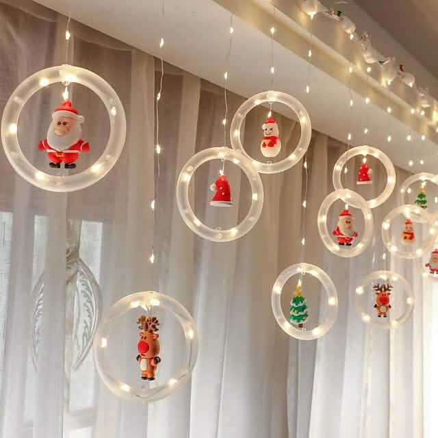 Guirlandes de Noël à LED