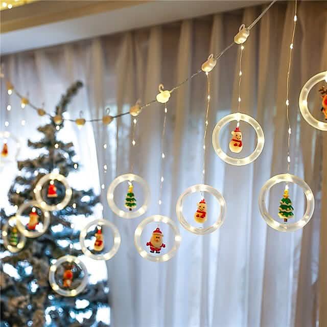 Guirlandes de Noël à LED