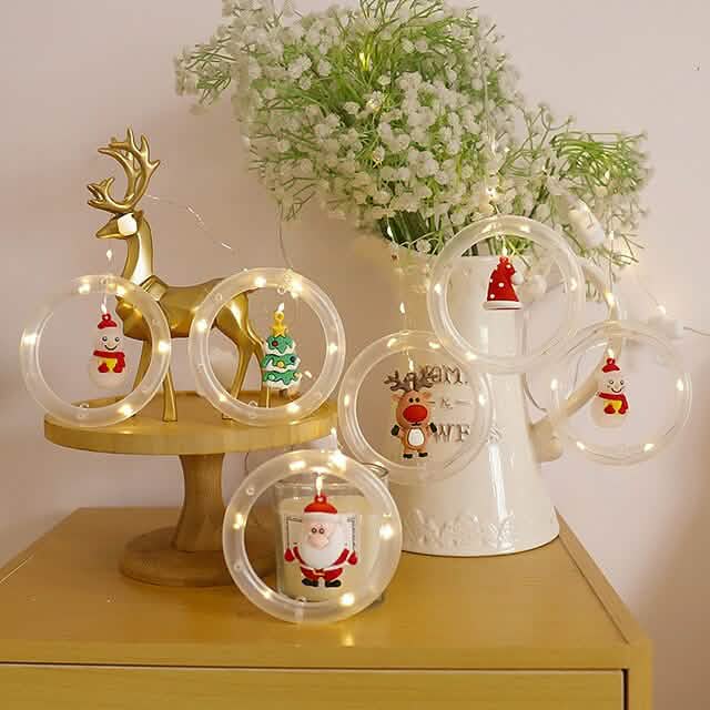 Guirlandes de Noël à LED