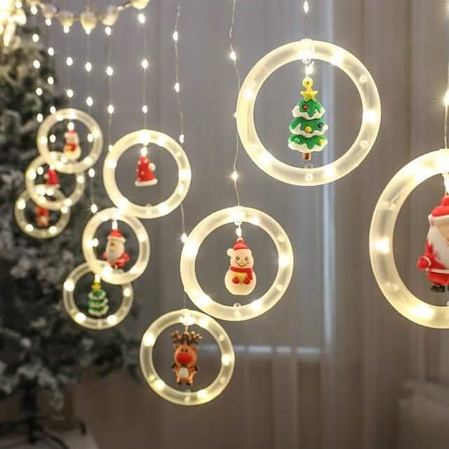 Guirlandes de Noël à LED