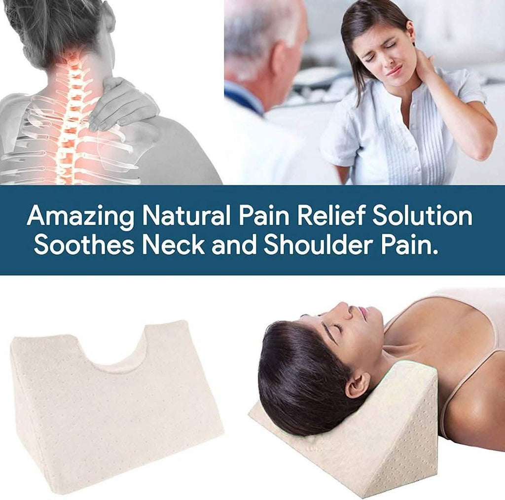 Oreiller compensé de traction cervicale chiropratique pour le cou